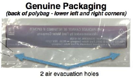 Ford Genuine Ignition Coil Packaging